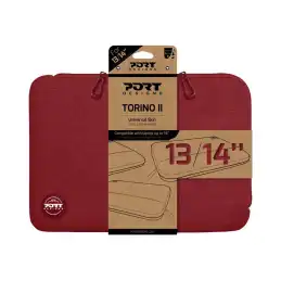 PORT Torino II - Housse d'ordinateur portable - 13" - 14" - rouge (140413)_3